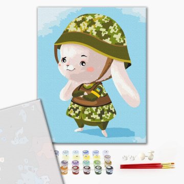 Bunny from the Armed Forces ©Kateryna Valeriyva