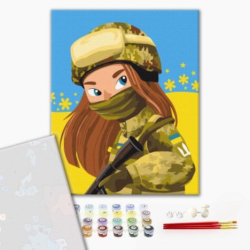 Girls from the Armed Forces of Ukraine © Nataliya Matyushko