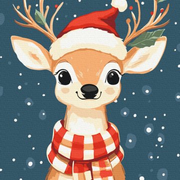 Festive deer