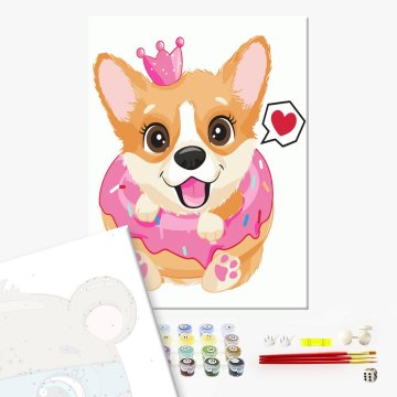 Corgi princezna