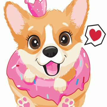 Corgi-Prinzessin