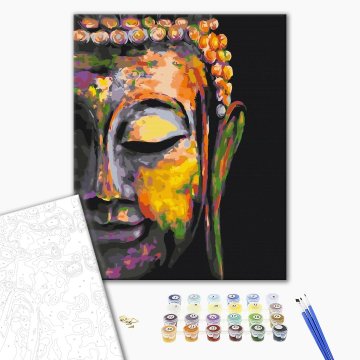 Colorful buddha