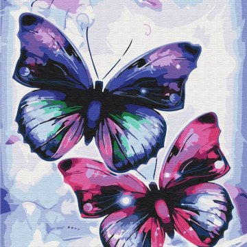 Shiny butterflies
