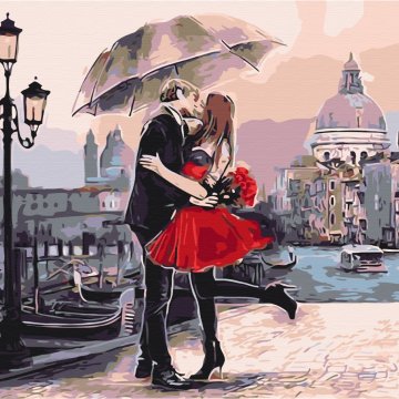 Un couple à Venise