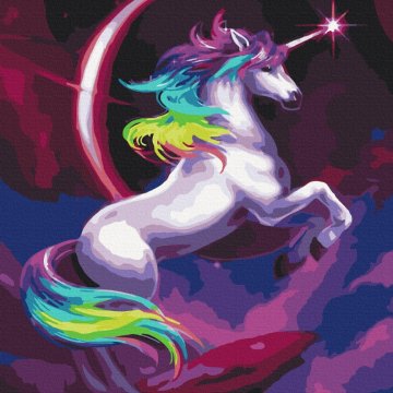 Fabulous rainbow unicorn
