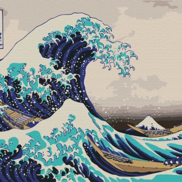 The Great Wave off Kanagawa. Hokusai