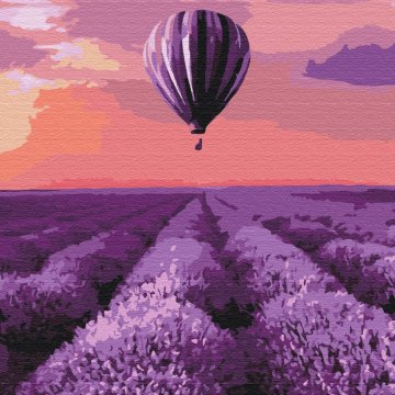 Une montgolfière en Provence