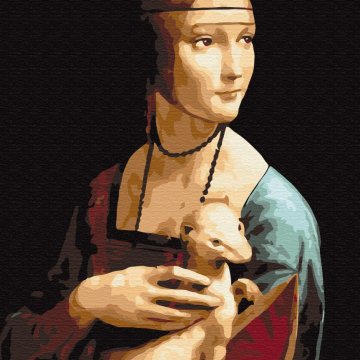 Dame mit einem Hermelin. Leonardo da Vinci