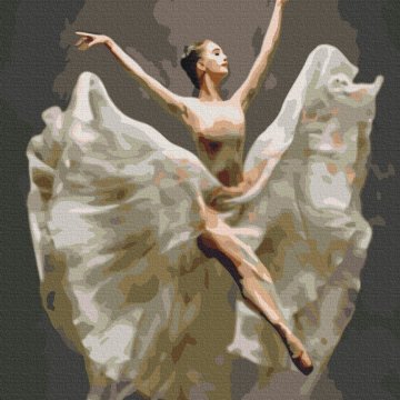 Ballerina in flight