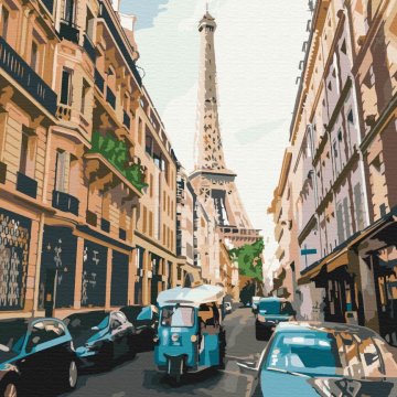 Turistická Paříž