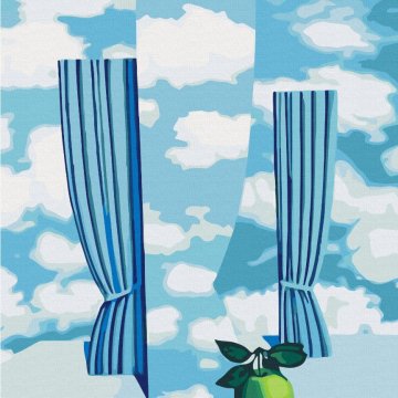René Magritte «Le beau monde»