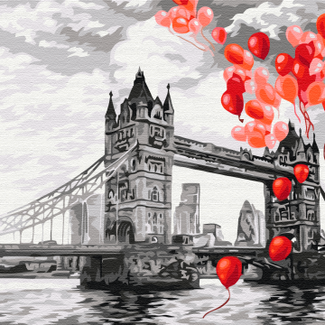 Balloons over Tower Bridge