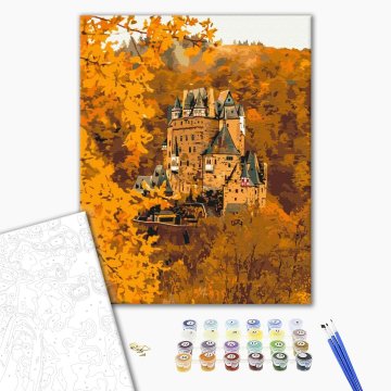 Autumn castle Eltz