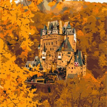 Autumn castle Eltz