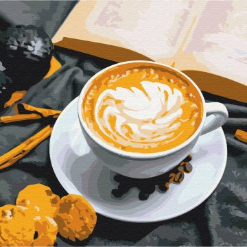 Der Kaffee mit Zimtaroma