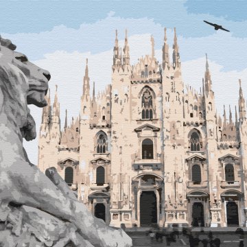 La caphédrale de Milan