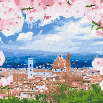 Florenz in Blüte
