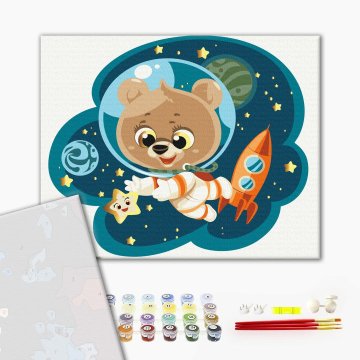 Space teddy bear