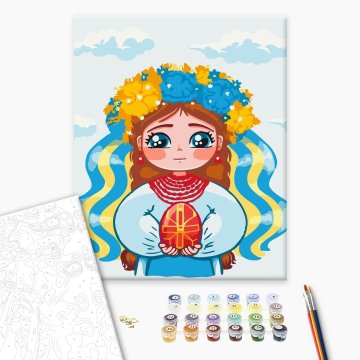 Little Ukrainian girl ©Olga Boroday