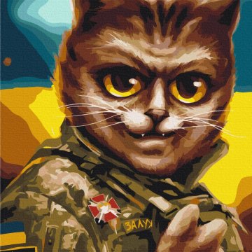 Cat Commander-in-Chief © Marianna Pashchuk