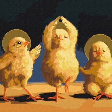 Duchowe kurczaki © Lucia Heffernan