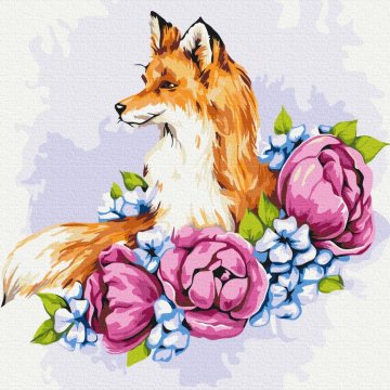 Flower fox © Anna Kulyk