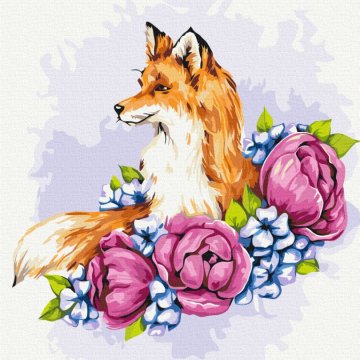 Flower fox © Anna Kulyk