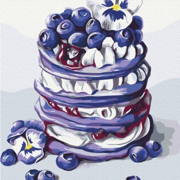 Pancakes with blueberries © Anna Kulyk