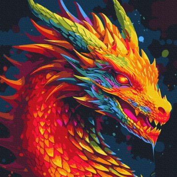 Neon dragon