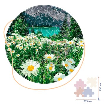 Marguerites par les montagnes (Taille L)