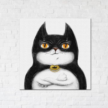 Pisica Batman © Marianna Pashchuk
