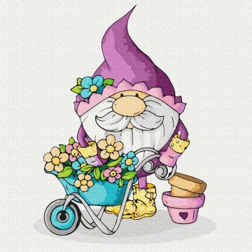 Gnome florist