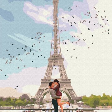 Stad van liefde Parijs