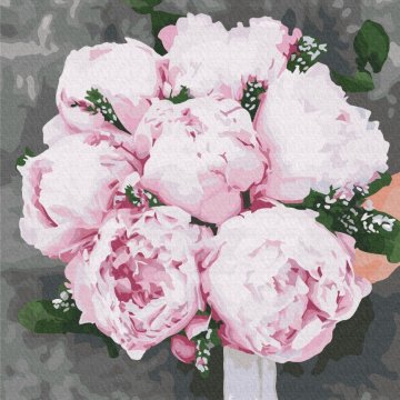 Peonies for the bride