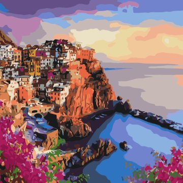 Bright colors of Sicily