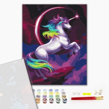 Fabulous rainbow unicorn