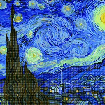 The Starry Night. Vincent van Gogh