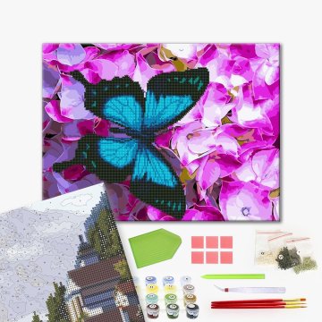 Butterfly on flowers