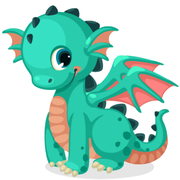 Cute dragon