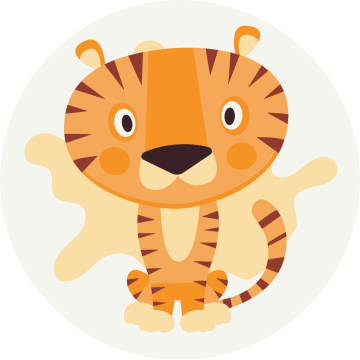 Little tiger cub