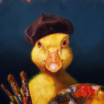 Artiste du canard ©Lucia Heffernan