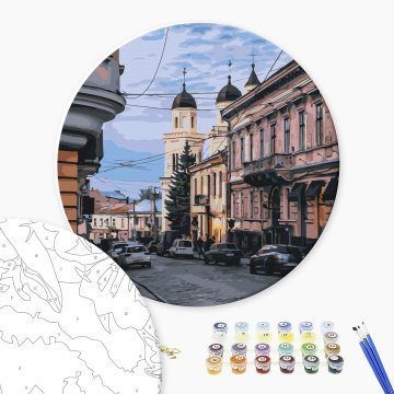 Chernivtsi straat © Oksana Ermoshenko