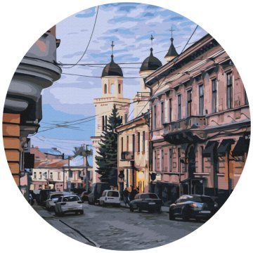 Chernivtsi straat © Oksana Ermoshenko