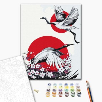 Japanese crane © Yana Biluhina