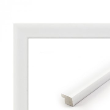 Frame baguette (white 2 cm) 40х50
