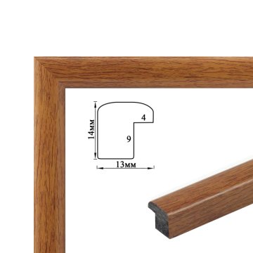 Baguette frame (light wood, 1 cm) 40x50