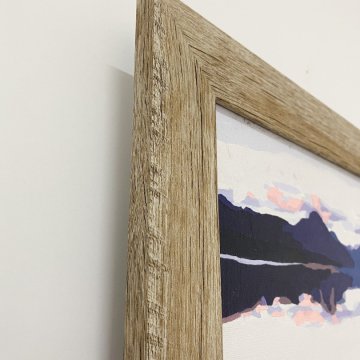 Baguette frame (natural wood, 4,3 cm) 40х50