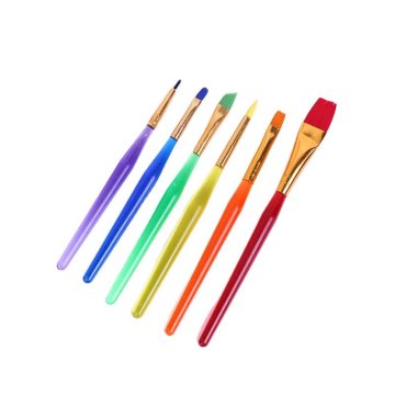 Set of 6 professional nylon brushes (in stock)