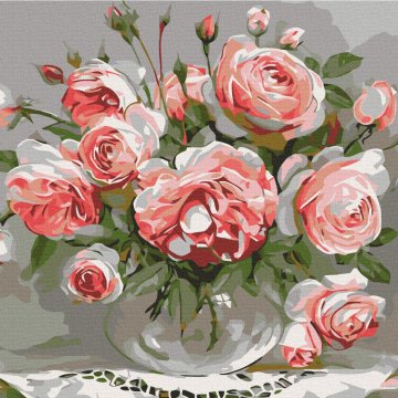 Róże na stole
