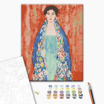 "Bildnis einer Dame" von Gustav Klimt